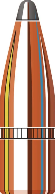 Hornady-munitie cal.30-06 SP American Whitetail 150gr/9,7g (20 stuks), afbeelding 3 van 4