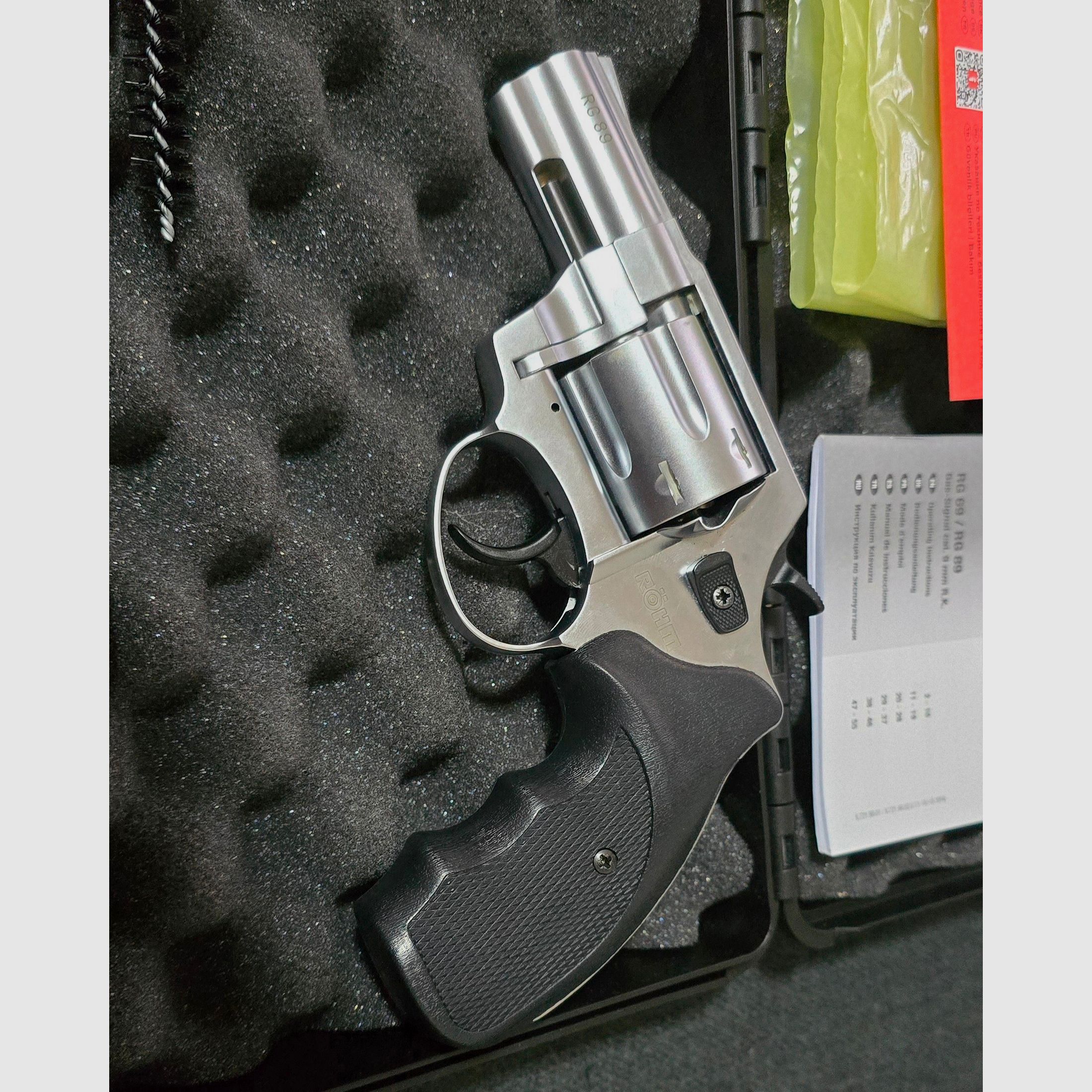 Röhm RG 89 9mm RK Schreckschuss Alu Chrome