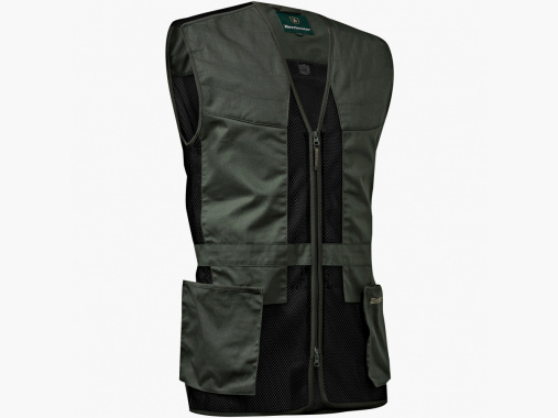 Deerhunter Unisex Atlas Mesh Gilet da Tiro Verde Scuro | 3XL