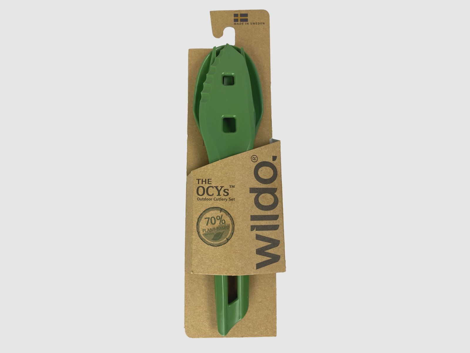WILDO Campinggeschirr Cutlery Set Grün