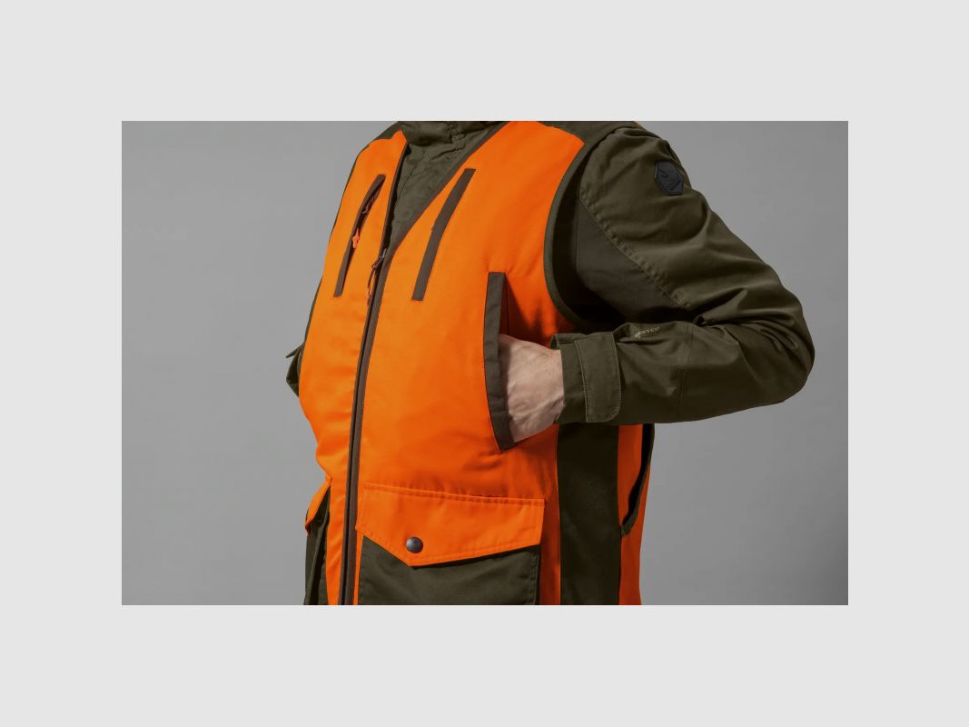 SEELAND TRAVO VEST HI-VIS ORANGE, image 2 of 9