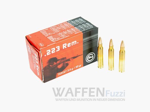 Geco Büchsenpatronen .223 Rem. Vollmantel 55gr.