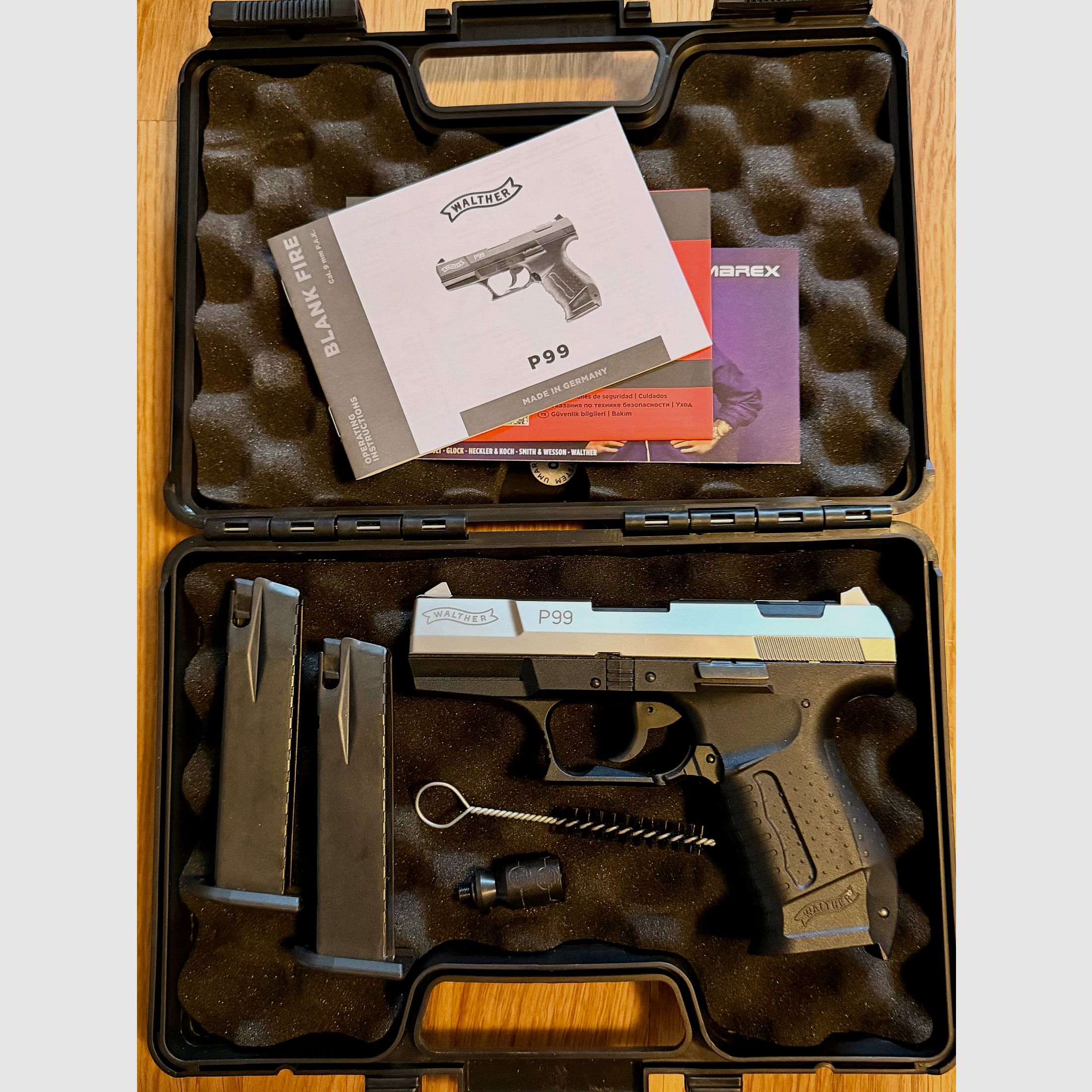 Umarex Walther P99 Schreckschusspistole Bicolor – unbenutzt – PTB