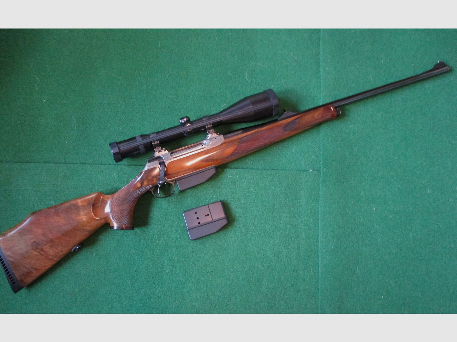 Sauer 202 Luxus, Kal. .375 H&H und 6,5x68 Austauschlauf