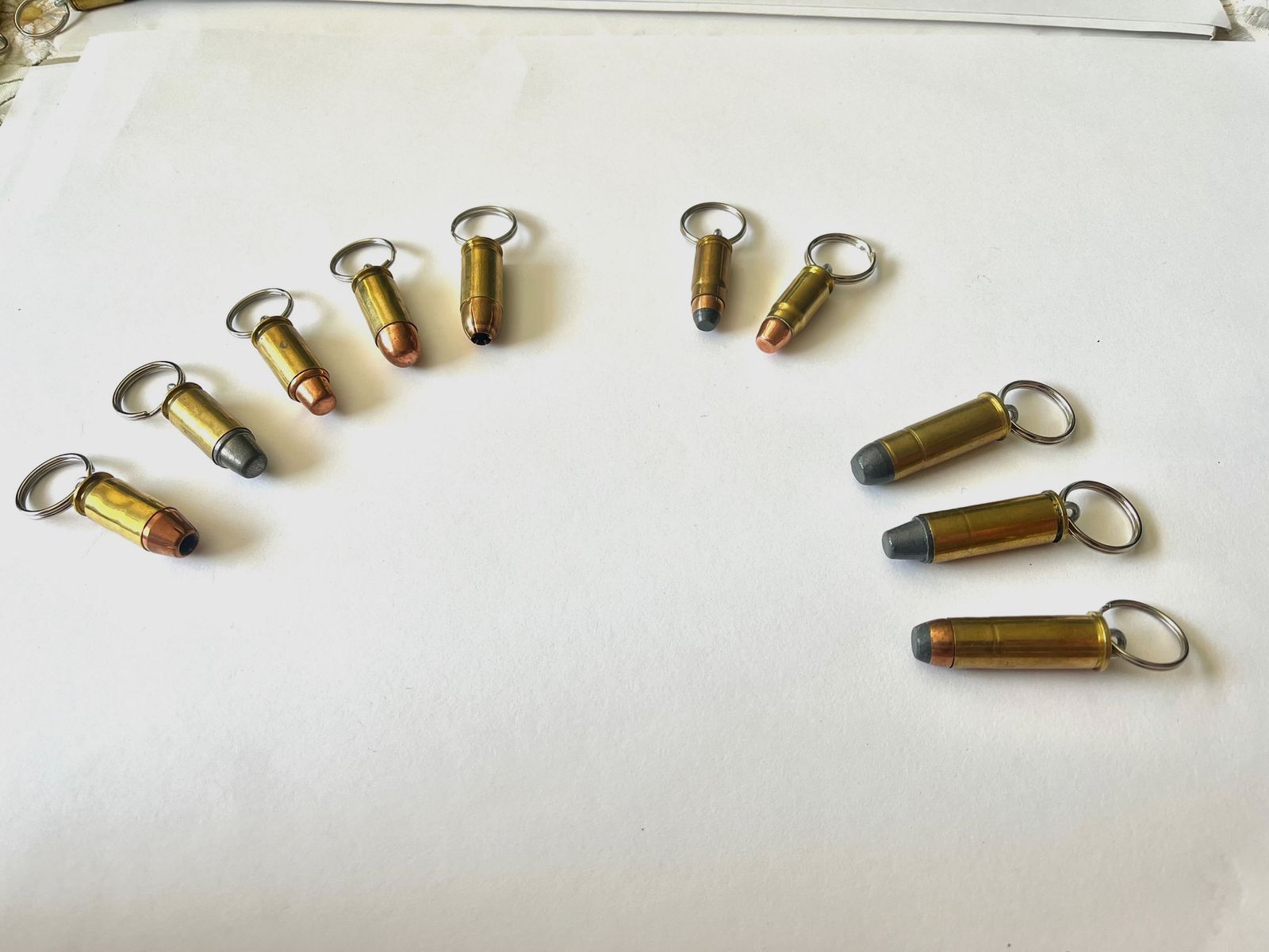 ••• Verschillende cartridges - sleutelhanger pistool •••, afbeelding 6 van 11