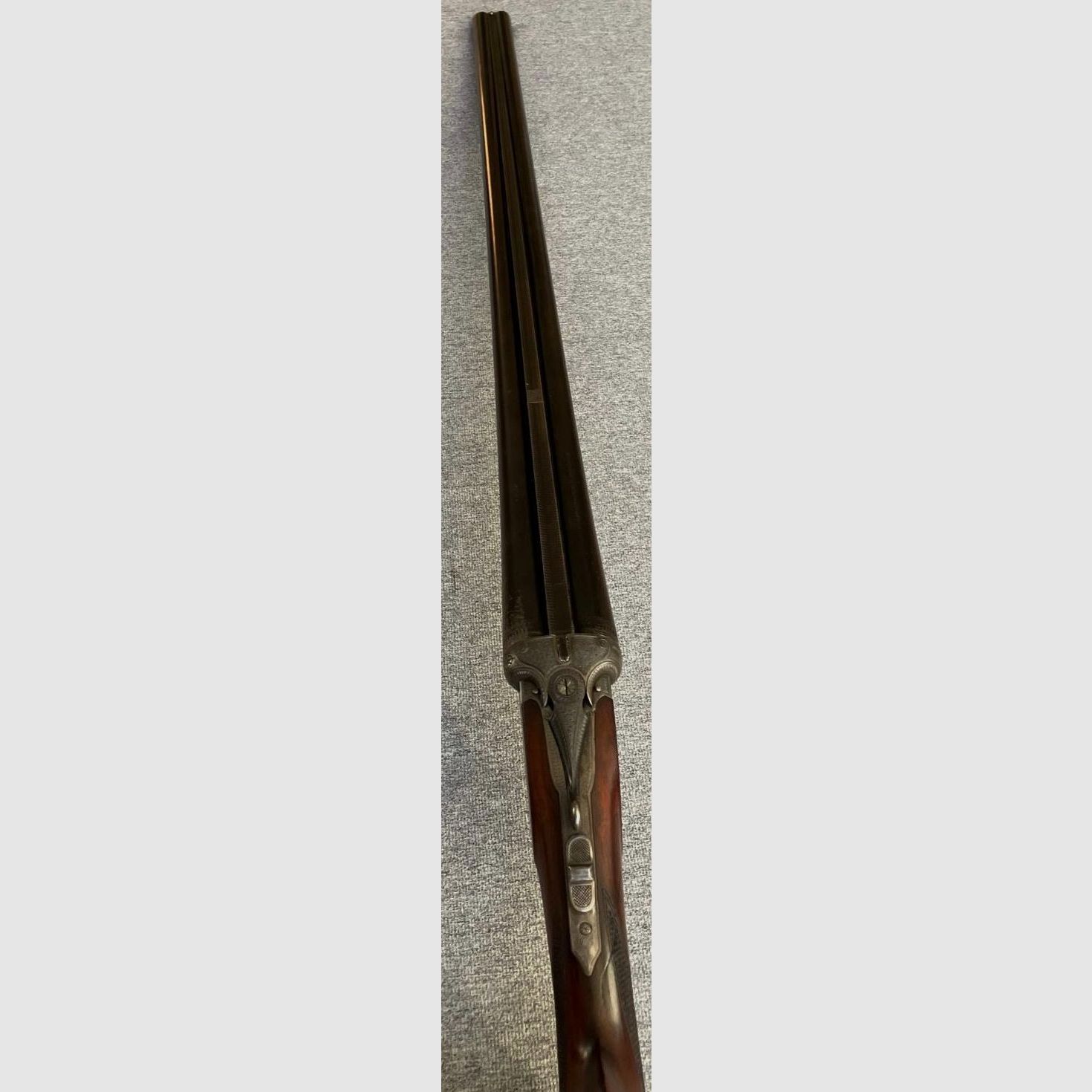 Wunderschöne Sempert & Krieghoff Doppelflinte/Querflinte Kaliber 16 absolute Rarität Selten 100 Jahre TOP