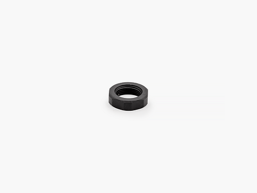 JP Jam Nut 1/2X28, negro, longitud del barril: .875