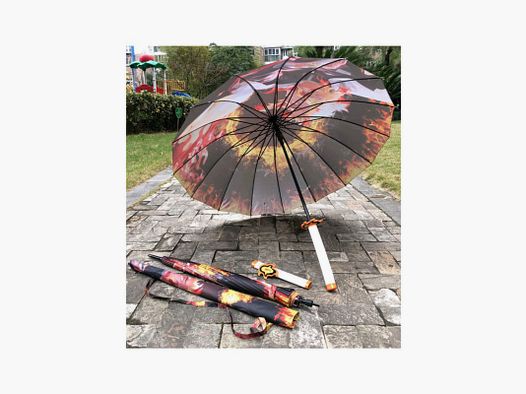 Katana Umbrella Demon Slayer Rengoku Kyoujurou