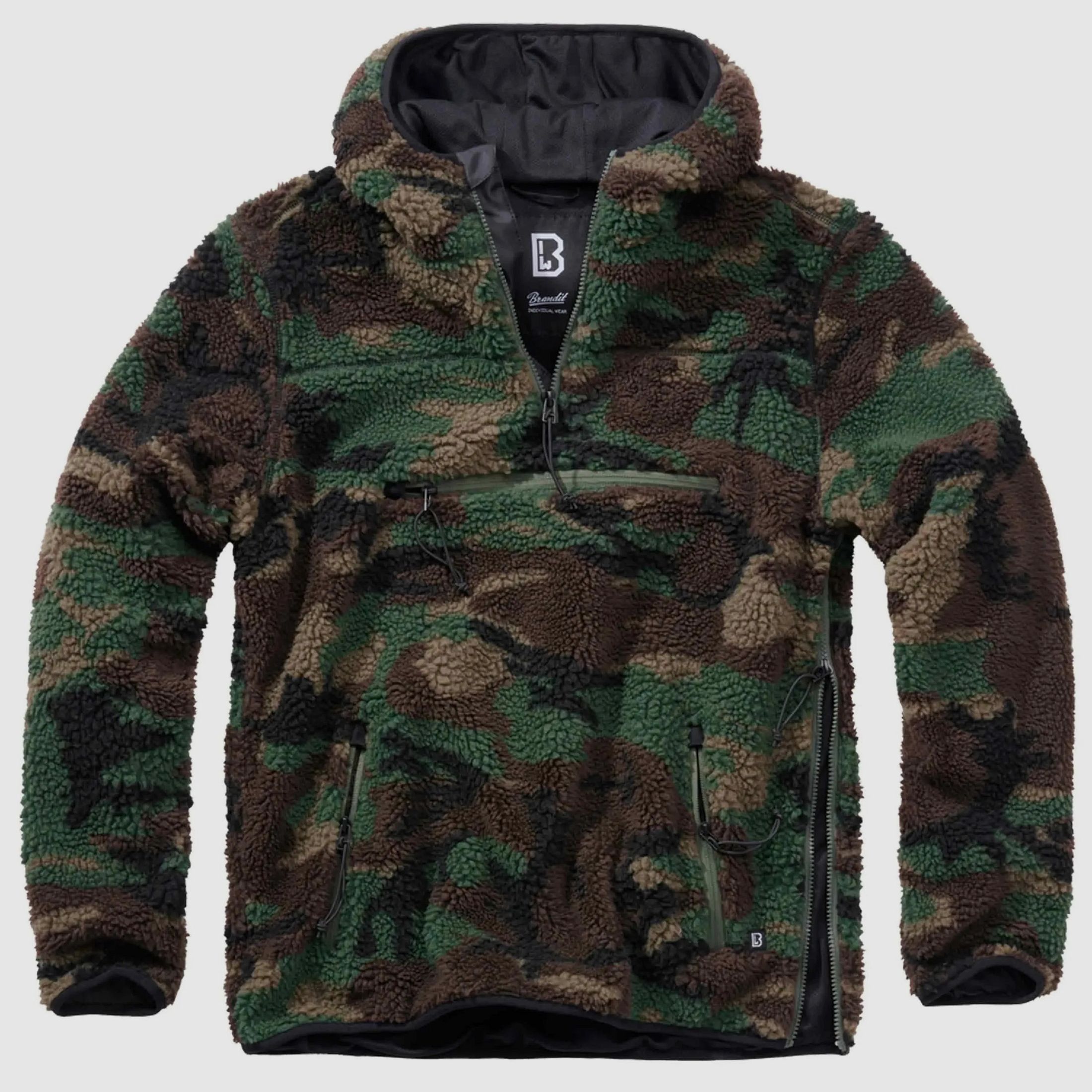 Brandit Brandit Pullover Teddyfleece Worker woodland