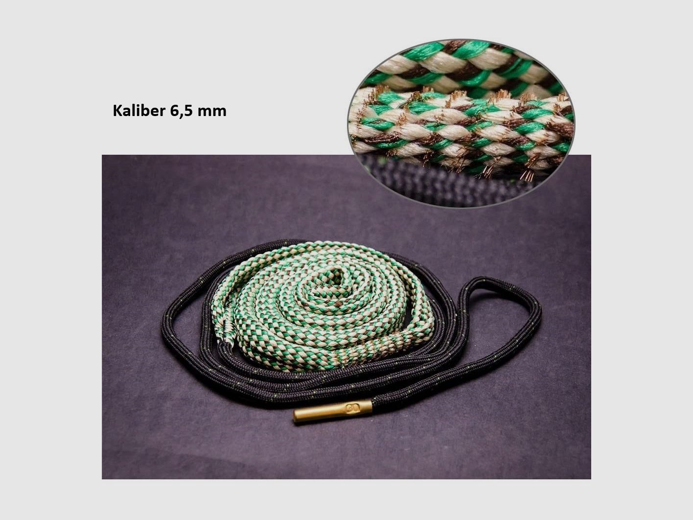 Waffenreinigung  Boresnake Laufreiniger  Reinigungsschnur Putzschnur verschiedener Kaliber