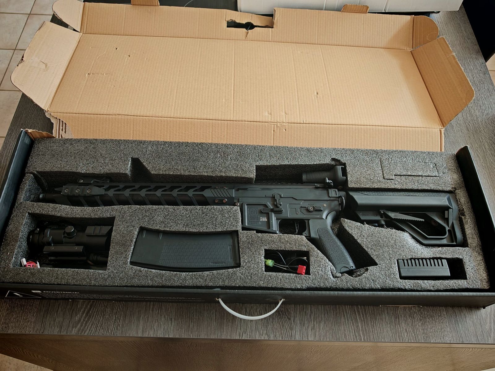 Specna Arms E13 Edge 2.0 S-AEG – black – 1.6 Joule