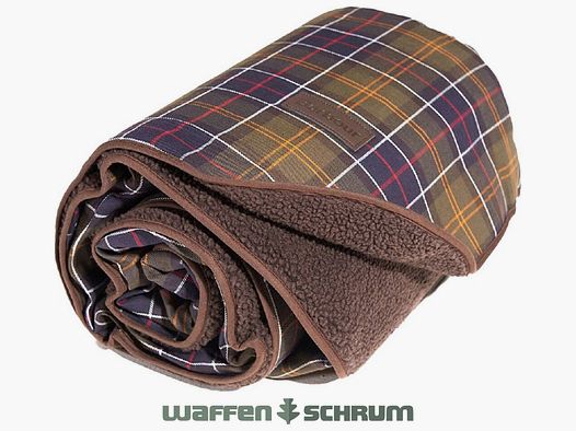 Klasyczny koc dla dużych psów Barbour / Brązowy