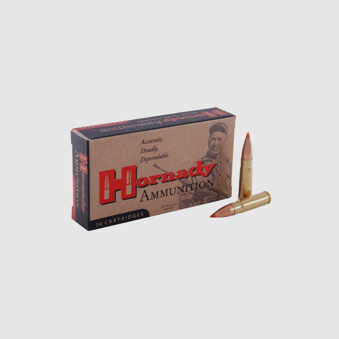 Hornady Custom .300 AAC Blackout 135GR FTX 20 patronen