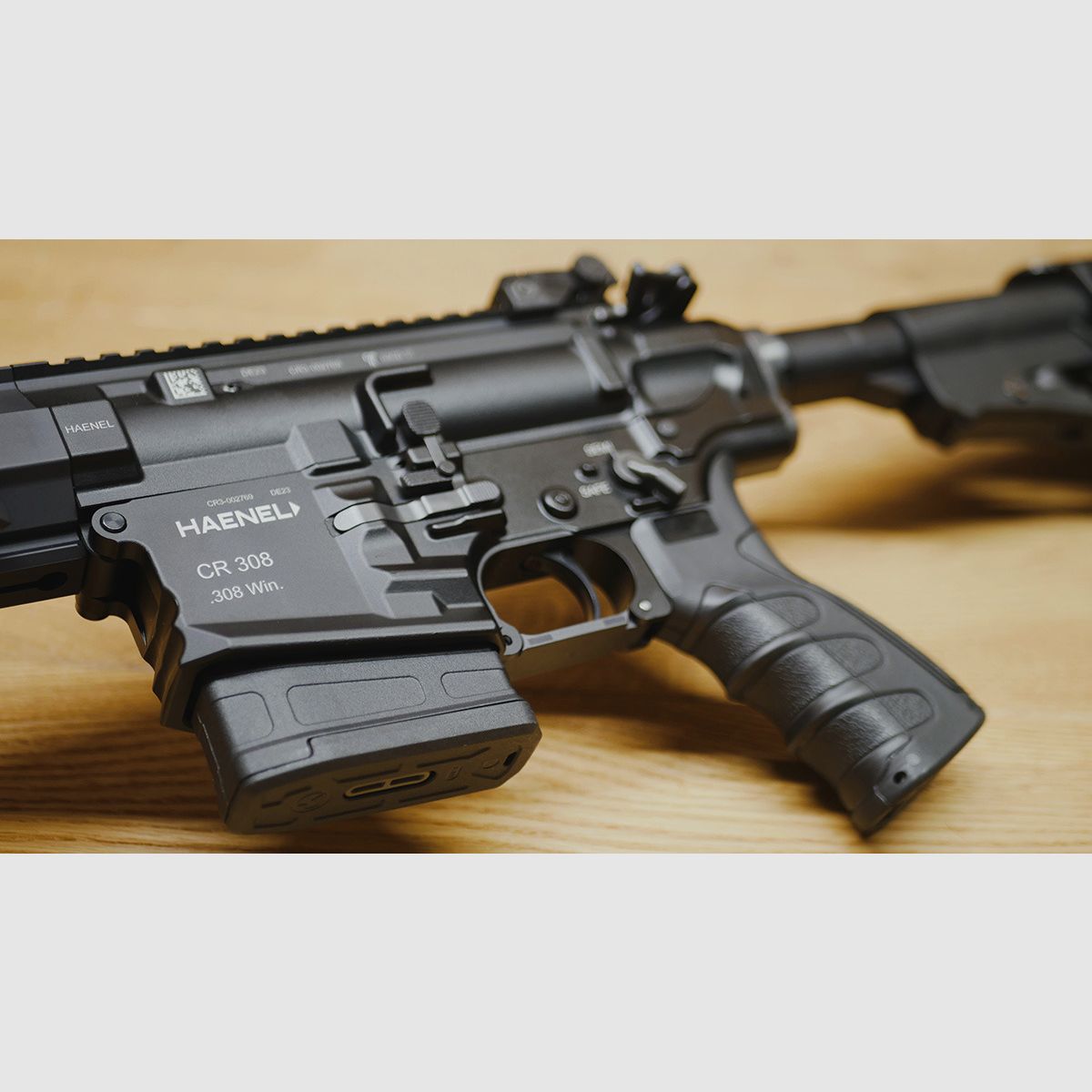 AR-10 Haenel CR308 16,65" / Déclencheur de match / Silencieux Ase Utra SL5i / Frein Borelock