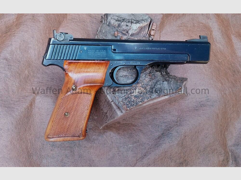Smith & Wesson Modell 41, 5 1/2 ", Sport Pistole 1977