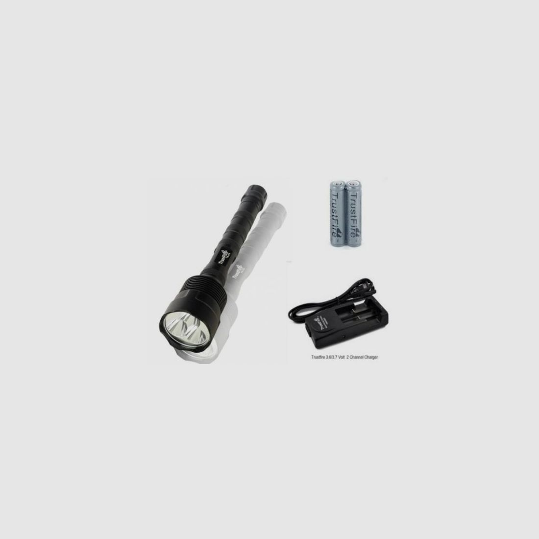 Trustfire T6 LED Taschenlampen Kit 3800 Lumen