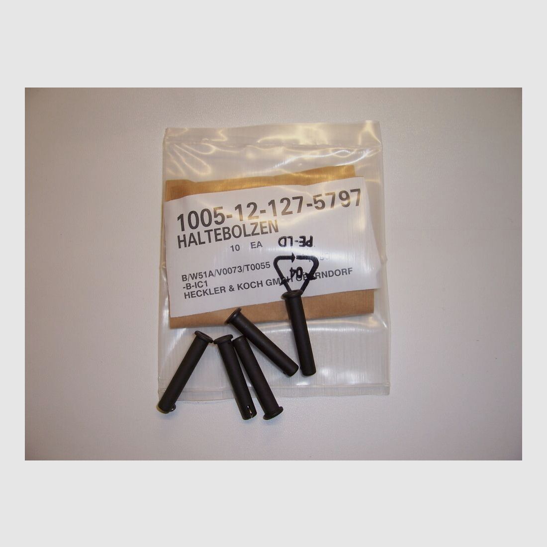 Heckler & Koch SAR M41, HK41, G3 retaining bolt large for buttstock, new H&K Heckler und Koch GmbH