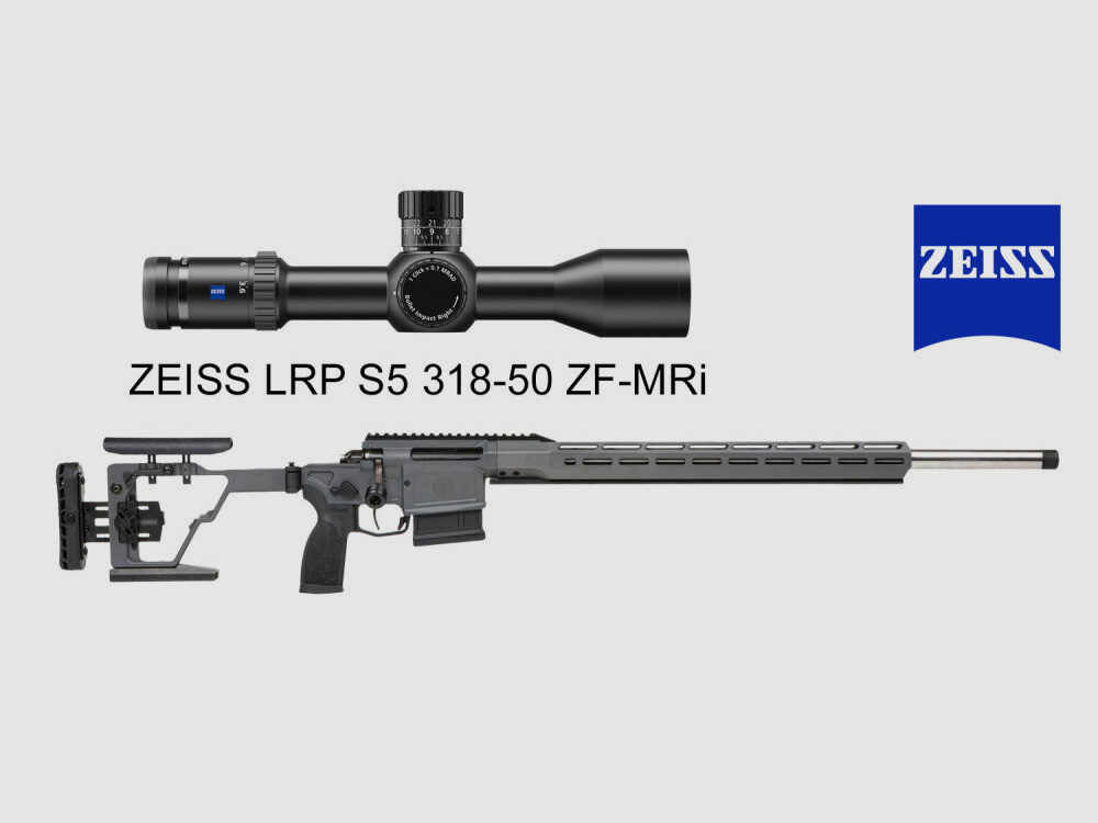 Sig Sauer SIG SAUER CROSS PRS Concrete Gray 24'' .308 Win. ZEISS LRP S5 318-50 ZF-MRi