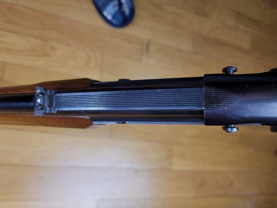 Zeer mooie en zeldzame combinatiegeweer SIDNA – kaliber 410 en 22LR – opvouwbaar – St Étienne, afbeelding 9 van 11