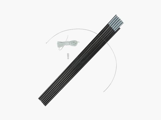 Highlander Forces Zeltstangen 11 mm 9er Set Fiberglas