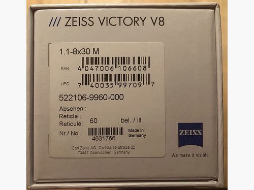 Zeiss Victory V8 1.1-8x30