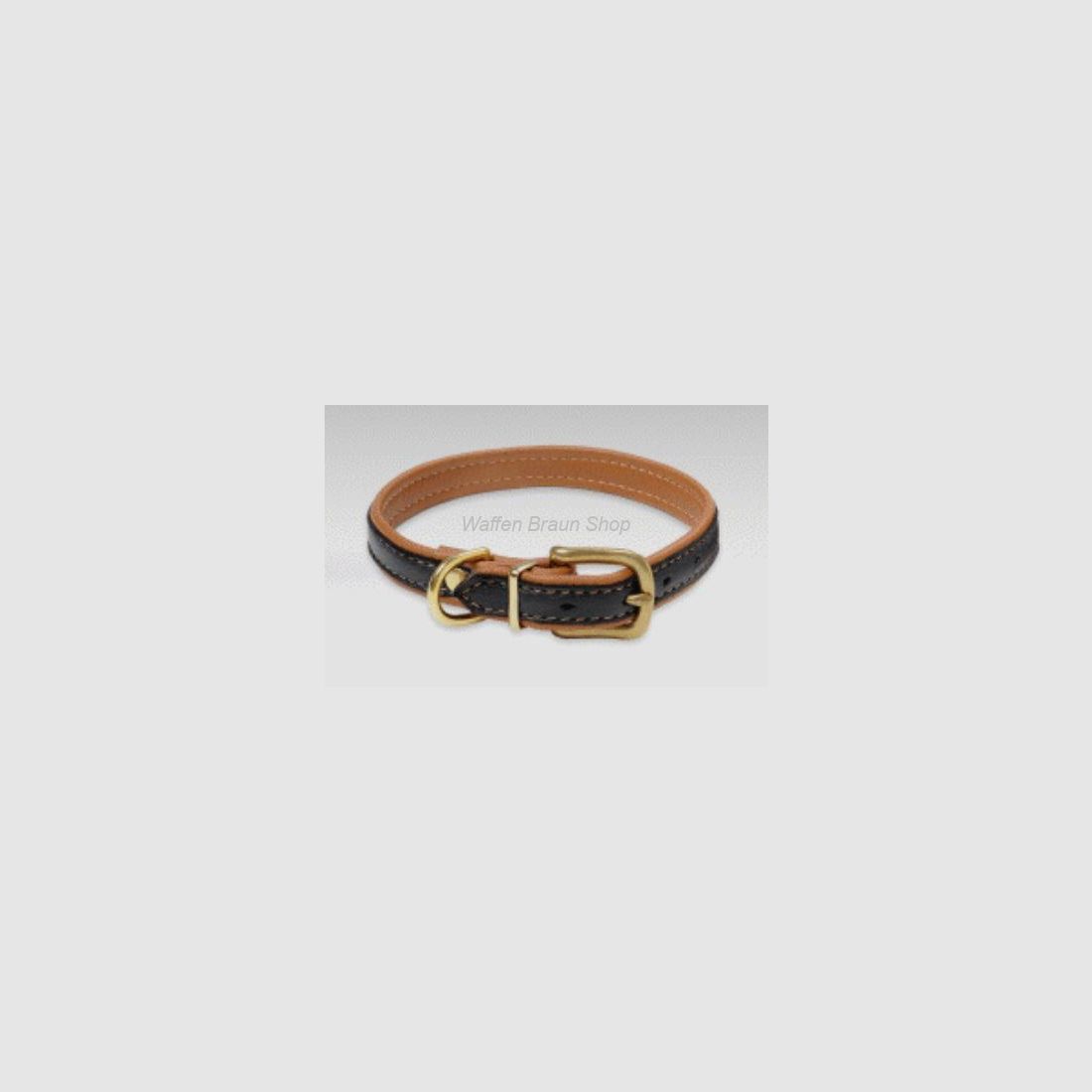 JOKKE Halsband King, schwarz, 15 mm breite, 25,5-36 cm