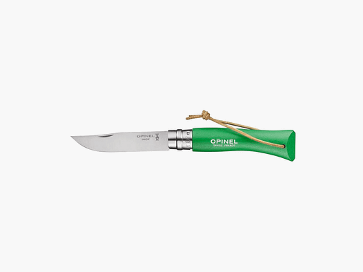 Nóż – Opinel – N°07 Inox Baroudeur „Zielona Preria”