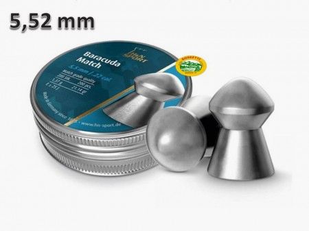 H&N SPORT Geschosse BARACUDA MATCH Kal. 5,52mm 1,37gr