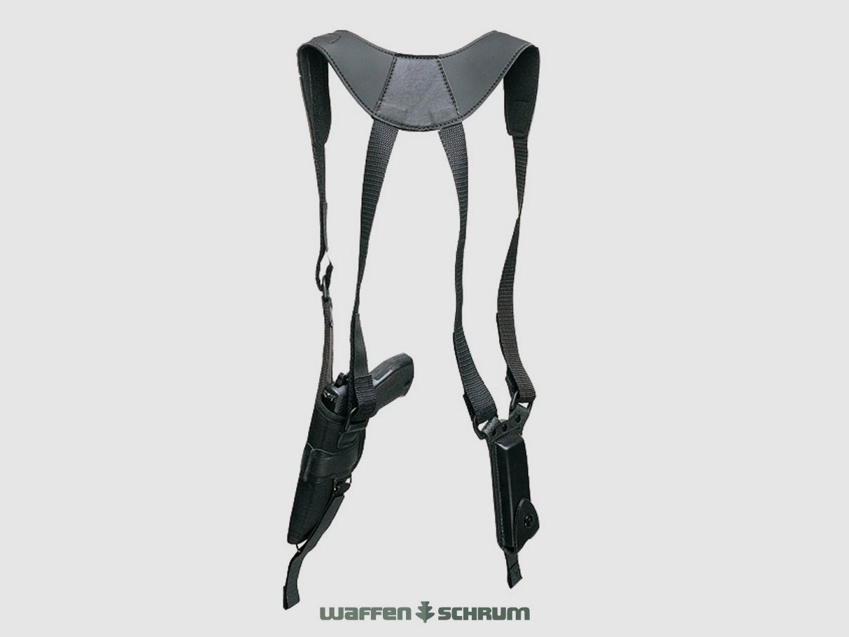 AKAH Pas na ramię Cordura - Czarny model - Schleswig-Holstein z kieszeniami na magazynki