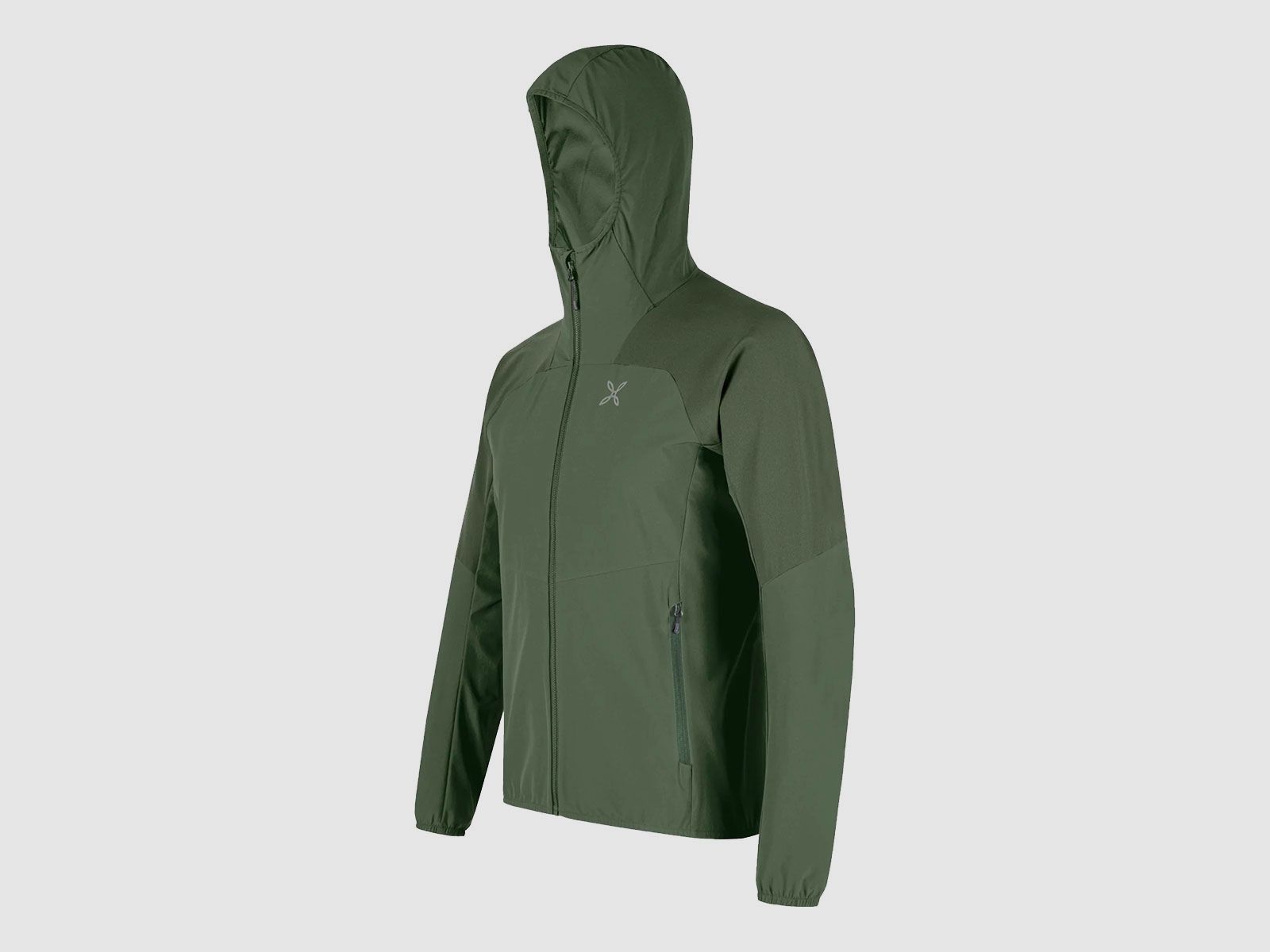 JACKET – MONTURA – RISE HOODED JACKET REGULAR FIT Sage Green, image 3 of 3