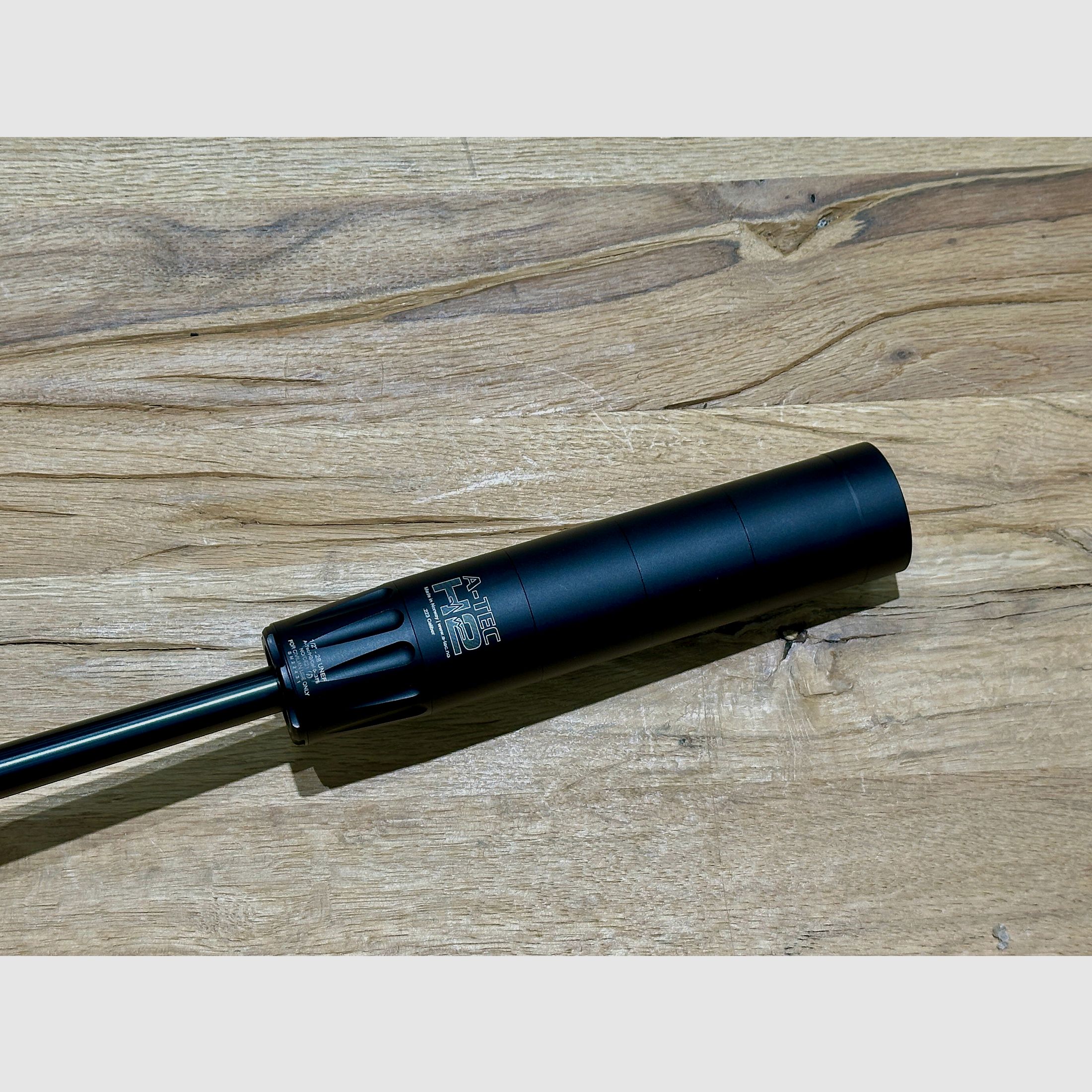 CZ 527 M Carbine .223Rem. with Picatinny mount & silencer