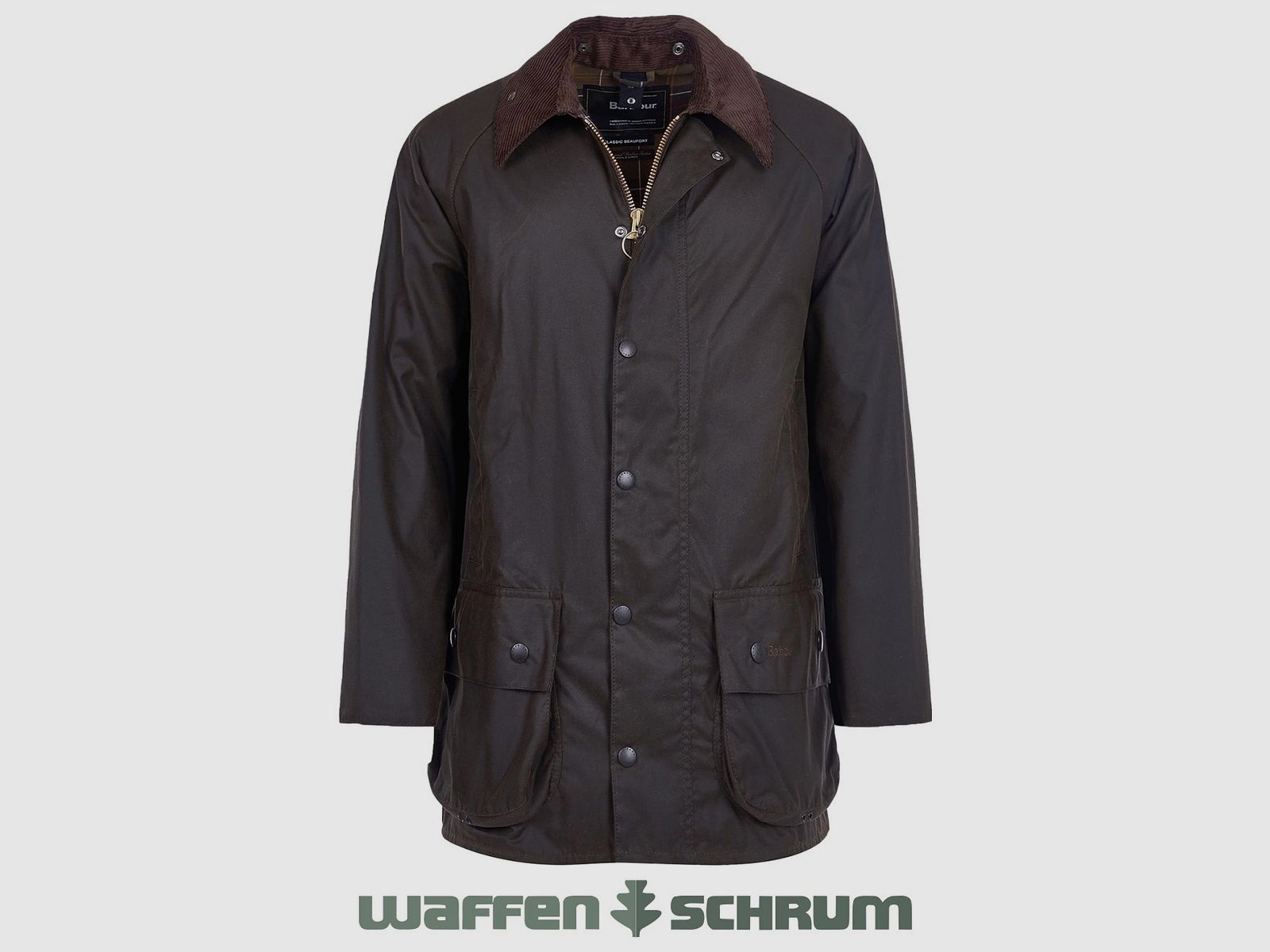Barbour Wachsjacke Beaufort Olijf