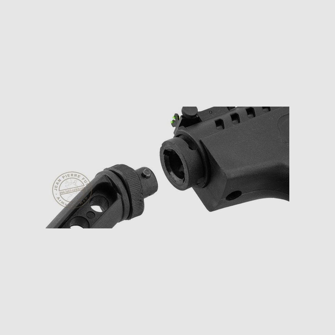 Modularer Luftgewehrpistole 4,5 mm B.O. Langley Pro Sniper (13,7 Joule), Bild 8 von 9
