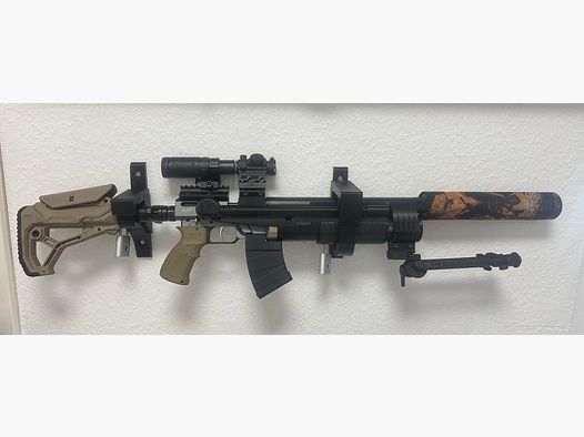 AEA HP-Max MK 1 Cal .35 9mm F-air rifle Pump-Action, RED-DOT, Tactical, FAB-stock, Donny FL 