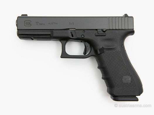 Glock 17 Gen4 Plus, neuwertige Vorführwaffe, 9 x 19 mm