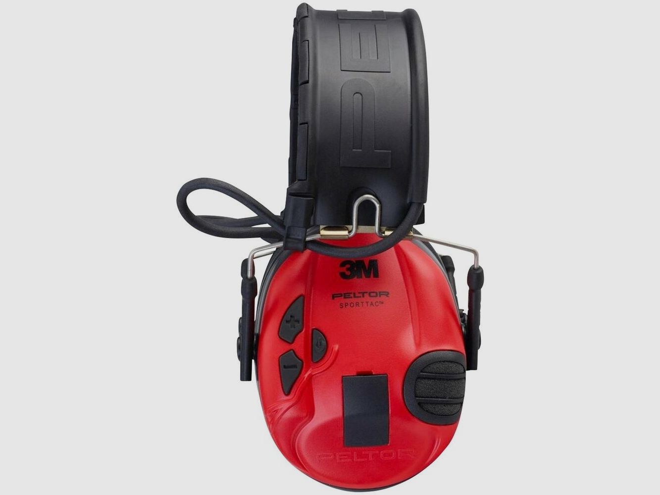 3M Peltor Aktivgehörschutz SportTac Rot/Schwarz