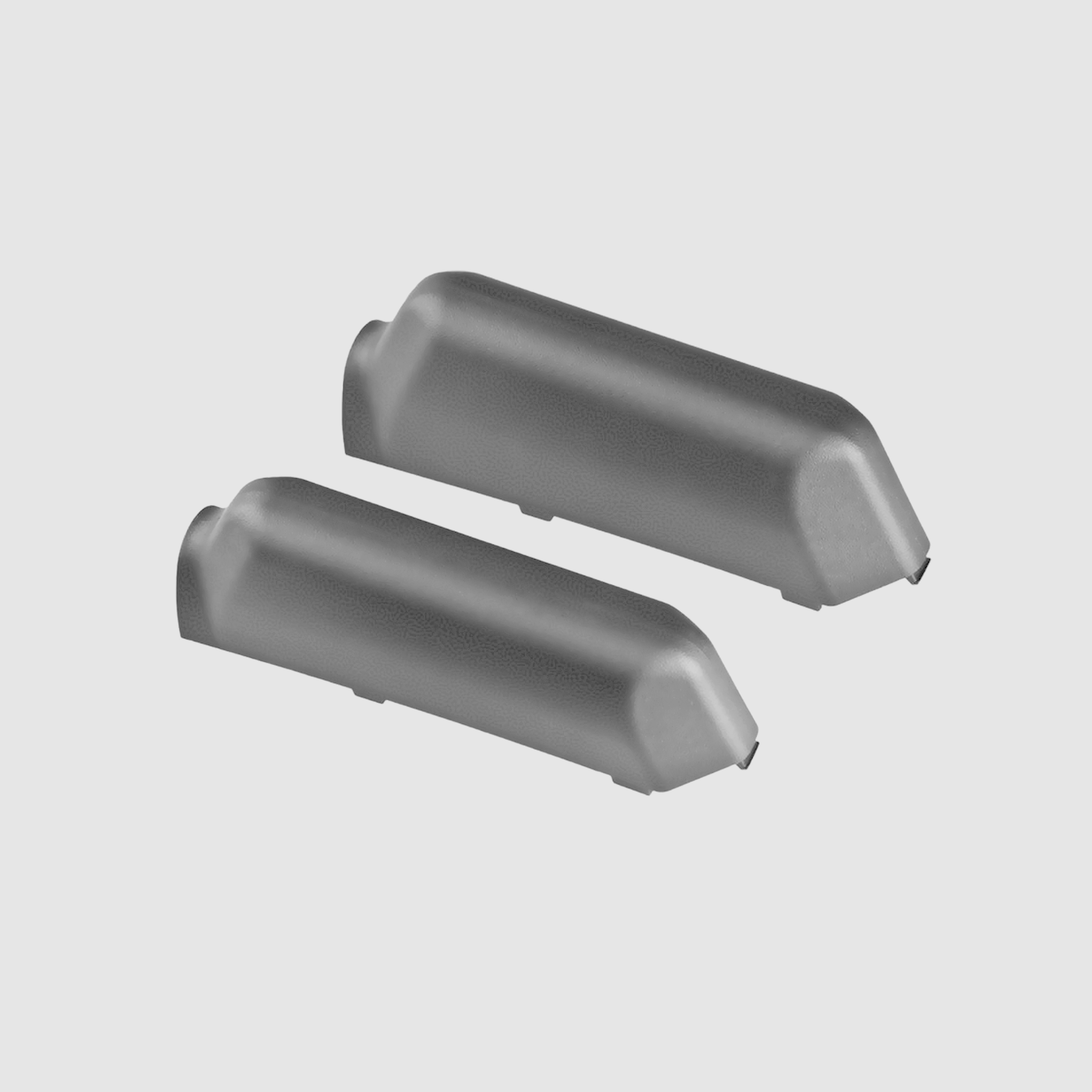Wangstukken 0,5" + 0,75" voor kolf Hunter / SGA, Stealth Gray, MAG461 - Magpul