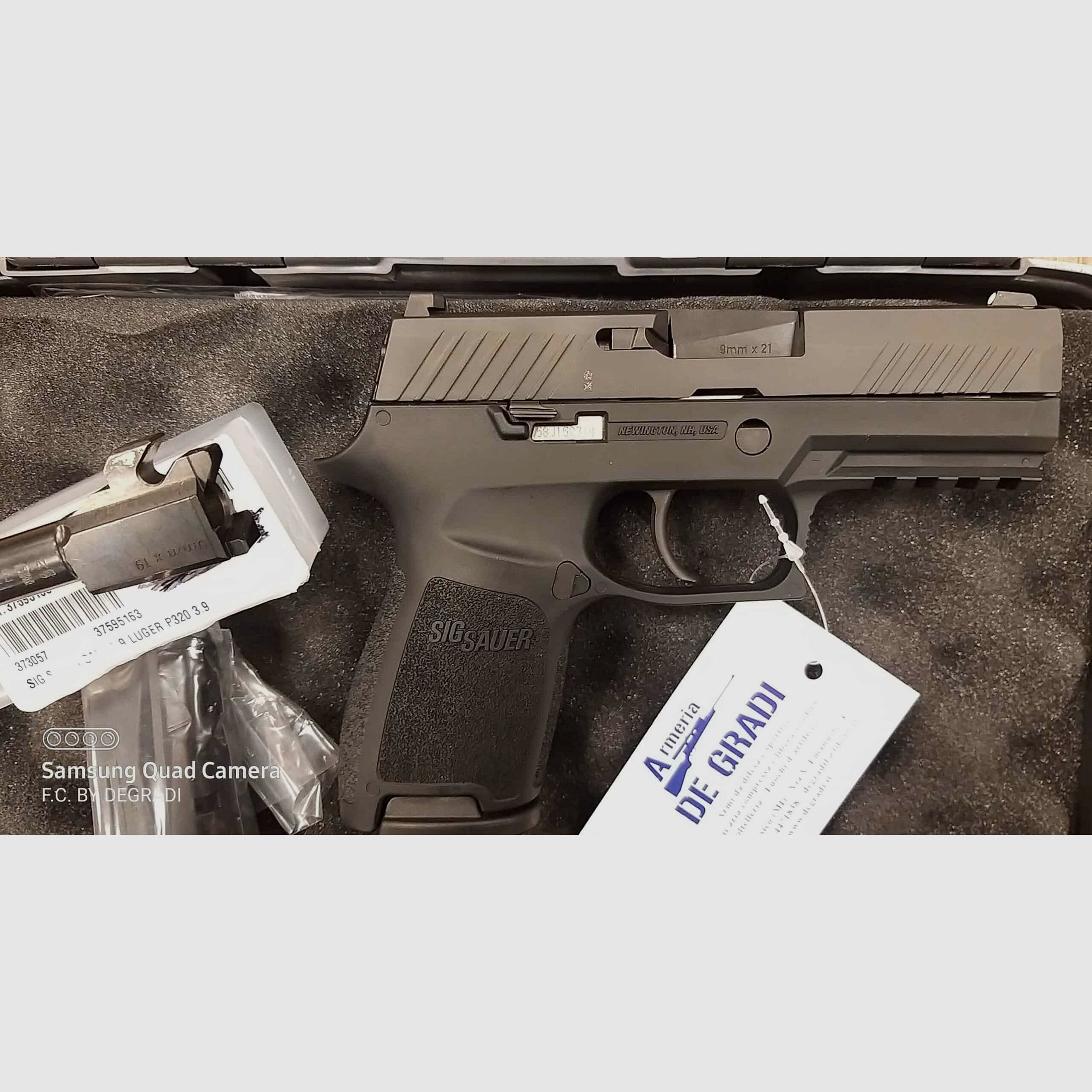 SIG SAUER P320 S-MATCH 3,9” 9X21, afbeelding 2 van 3