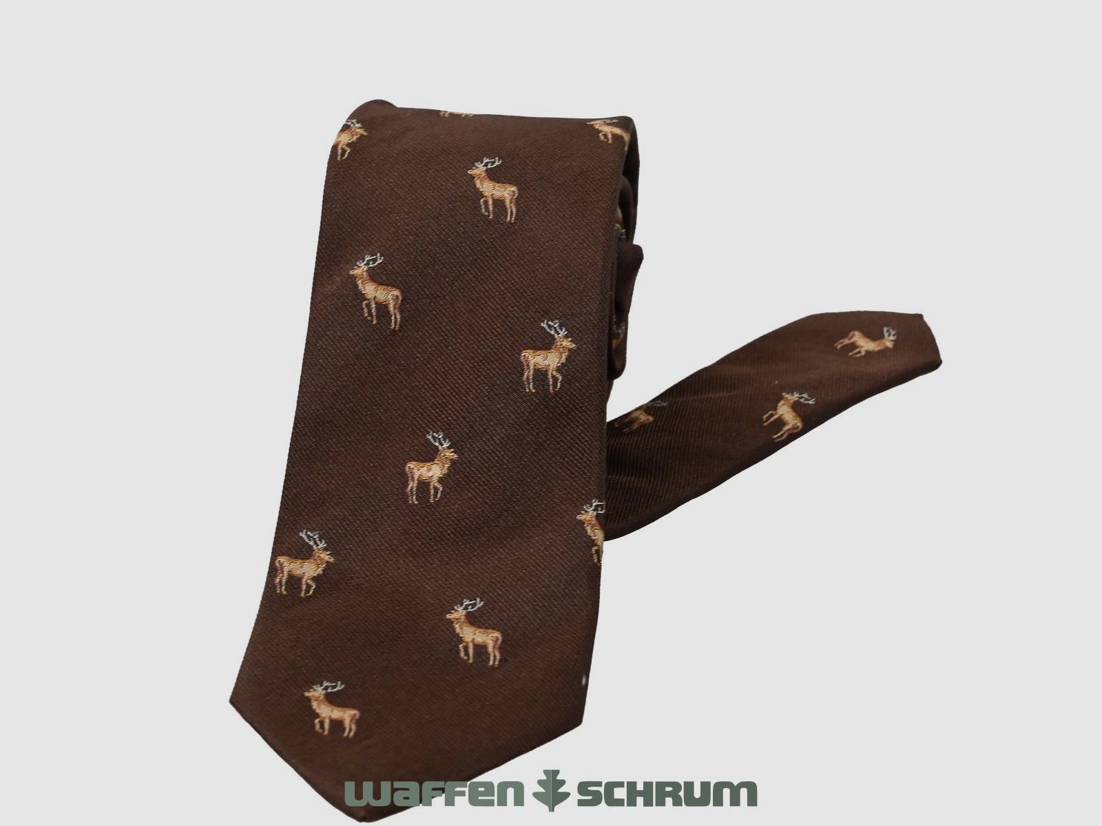 Tom Schlüter GmbH Krawatte Hirsch Braun