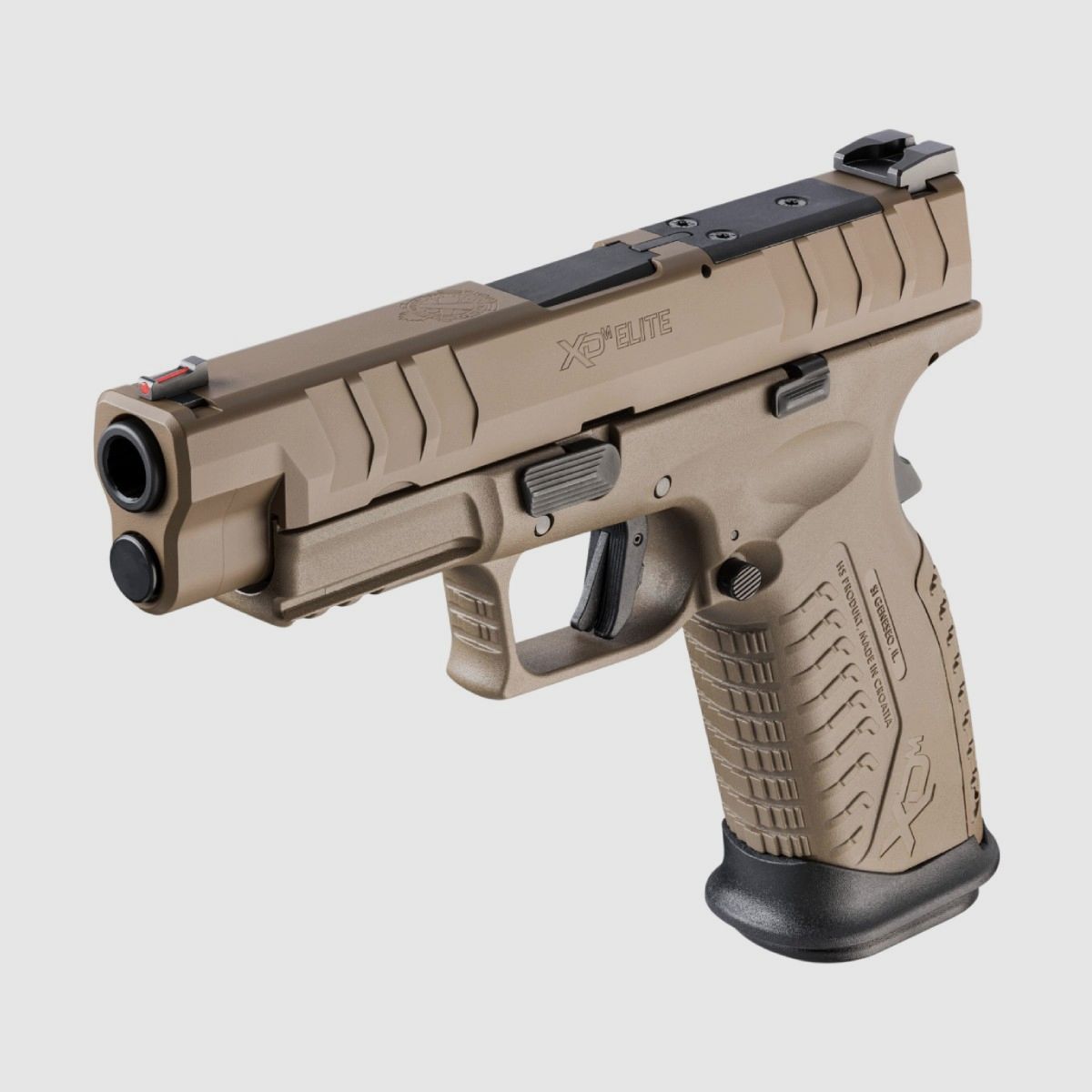 HS XD-M Elite 4.5" OSP Desert FDE, afbeelding 3 van 4