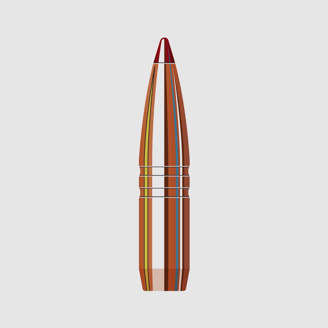 Hornady Geschoss 7mm/.284 CX 139GR bleifrei 50 Stück