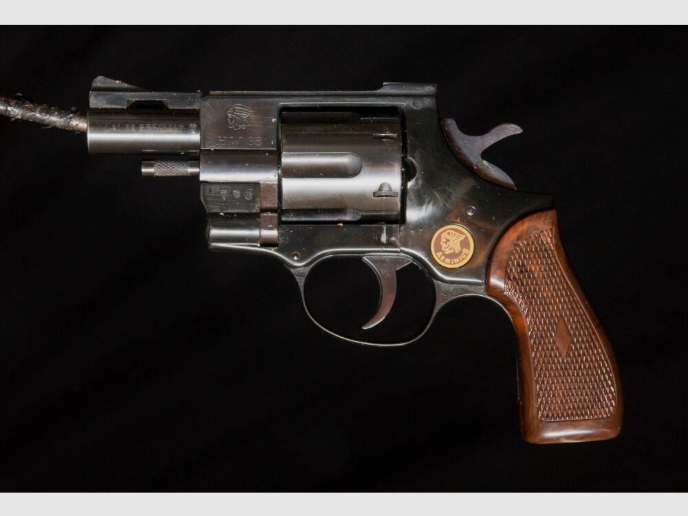 Incense revolver blank gun HW38