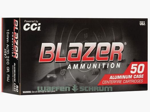 Blazer 10mmAuto Vollmantel 13g - 200gr.