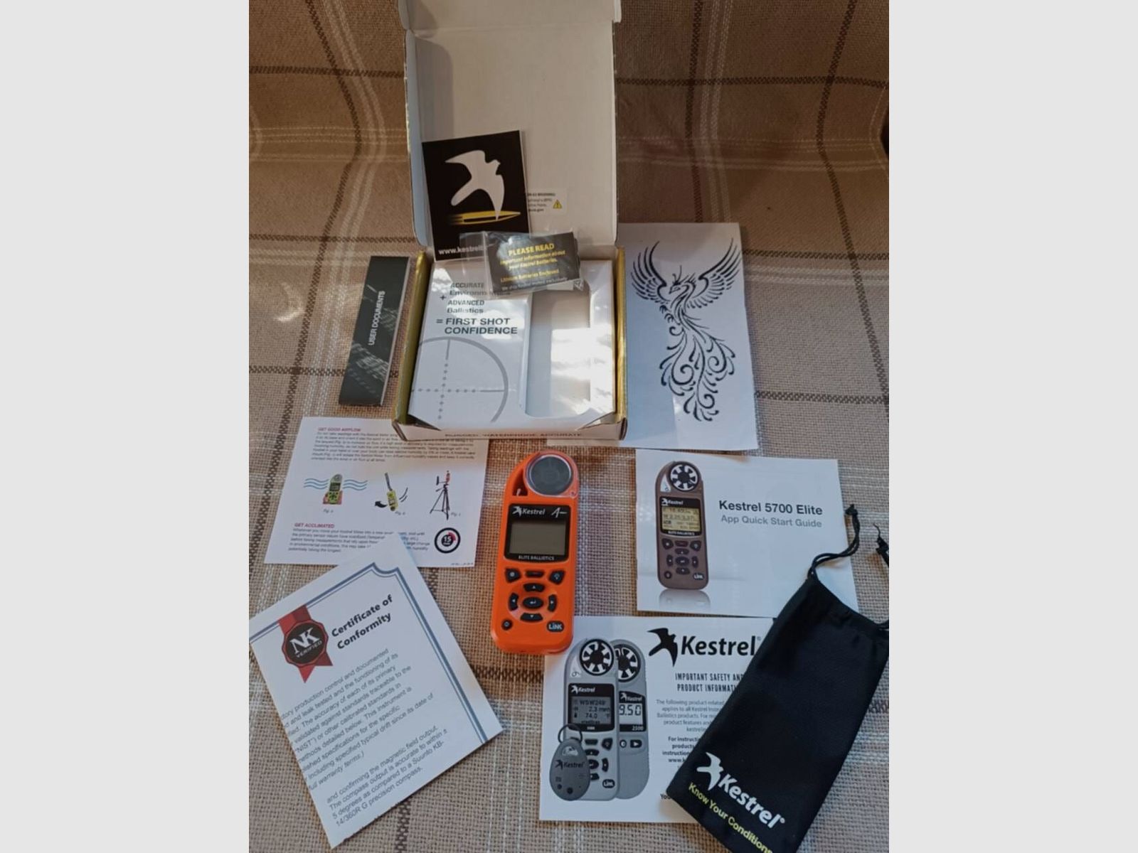 Kestrel 5700 ELITE Weather Meter z Applied Ballistics i Link