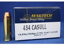 Magtech.454CAS FMJFL 260GR A20#454B