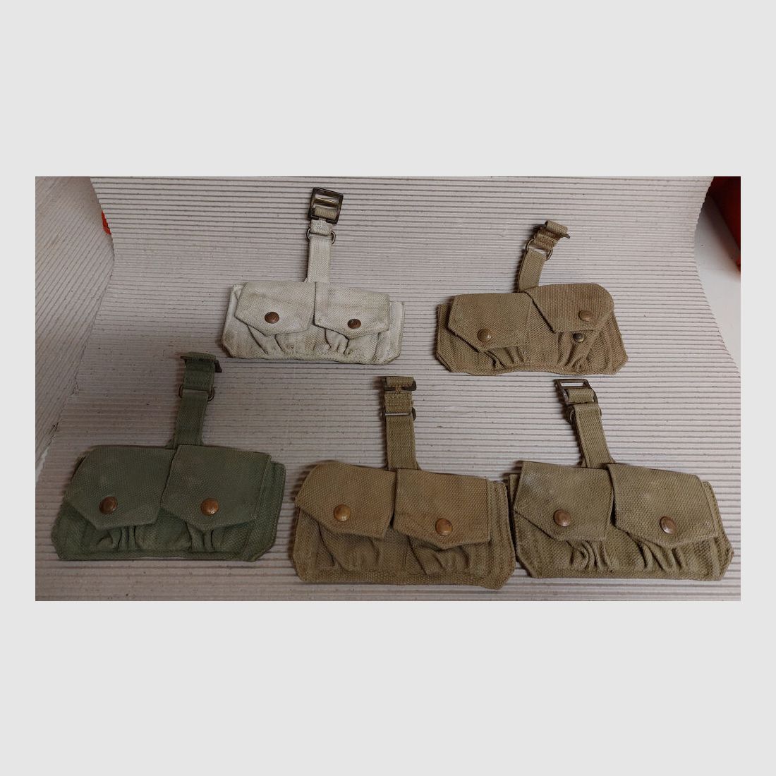 Enfield British Smle Lee Enfield No1 MKIII cartridge bag, magazine pouch