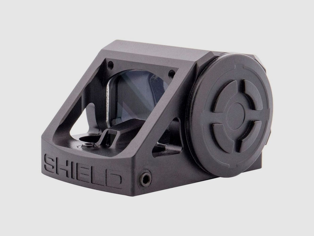 Shield Mirino Rosso AMS Nero - Punto 4 MOA