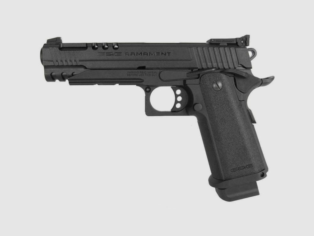 G&G GPM1911 CP GBB Airsoftpistool (zwart)