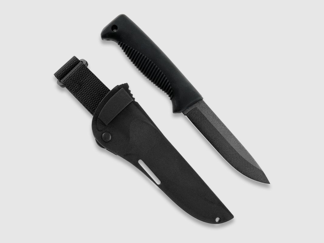 Peltonen M07 Ranger Puukko PTFE Teflon - czarny - Militarny nóż wielofunkcyjny