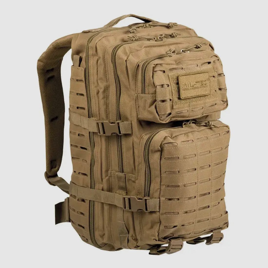 Mil-Tec Rucksack US Assault Pack Large Laser Cut 36 L - Coyote